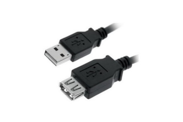 CABLE PROLONGADOR USB 2.0 TIPO AM-AH 1.8 M NANOCABLE 10.01.0203-BK