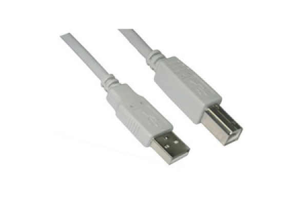 CABLE USB 2.0 IMPRESORA TIPO AM-BM BEIGE 1.8 M NANOCABLE 10.01.0103