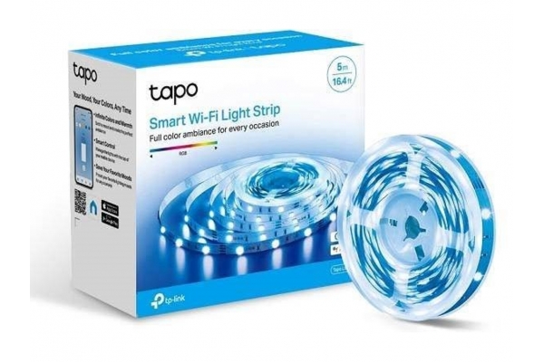 TIRA DE LUZ LED WIFI INTELIGENTE TP-LINK TAPO L900 5M DE LONGITUD COMPATIBLE CON ALEXA Y GOOGLE