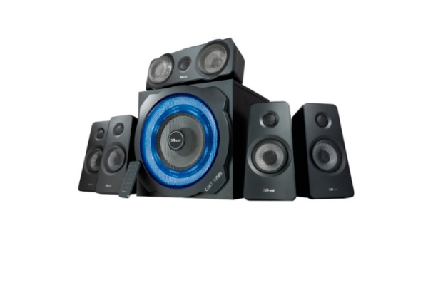 ALTAVOCES TRUST 5.1 GAMING GXT 658 TYTAN SURROUND RMS 90W 21738