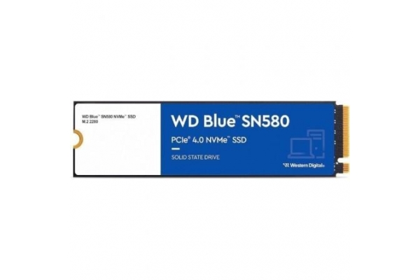 SSD 500GB WESTERN DIGITAL WD BLUE SN580 M.2 2280 PCIE
