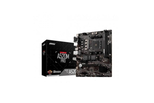 PLACA BASE MSI AMD AM4 A520M PRO MATX