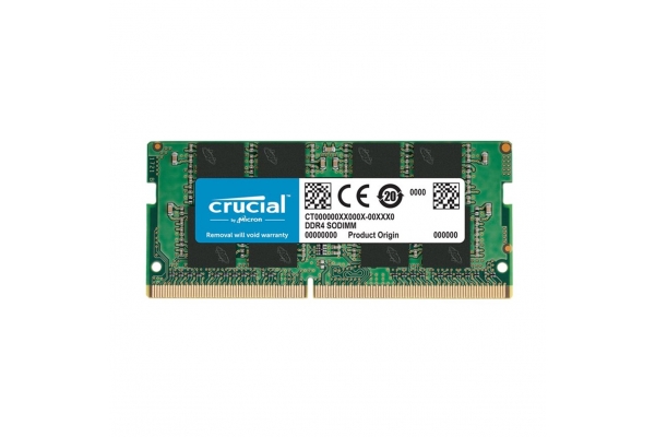 MEMORIA SODIMM 16GB DDR4 2666 CRUCIAL CT16G4SFRA266