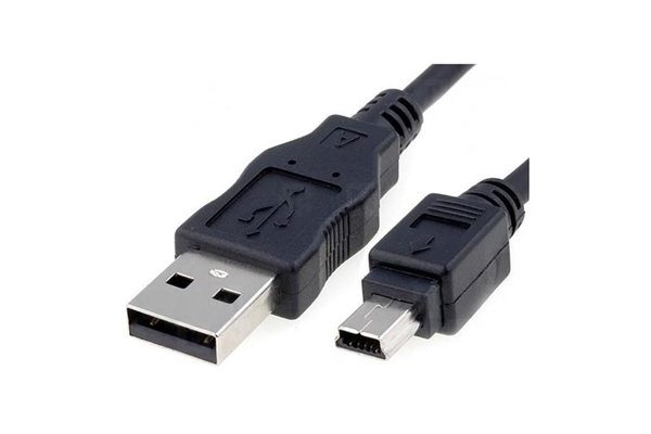 CABLE USB 2.0 A M-MINI USB B M 1.8M NEGRO NANOCABLE 10.01.0402