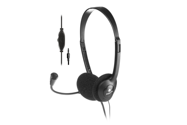 AURICULARES NGS MS 103 PRO CON MICROFONO NEGRO