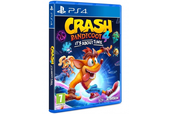JUEGO SONY PS4 CRASH BANDICOOT 4 ITÂ´S ABOUT TIME