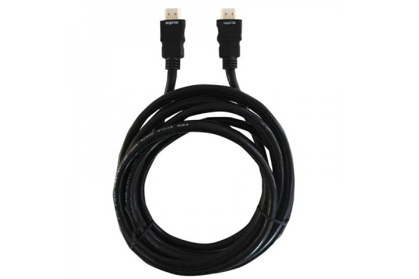 CABLE VIDEO APPROX HDMI-HDMI  M-M  V1.4 5M NEGRO 4K