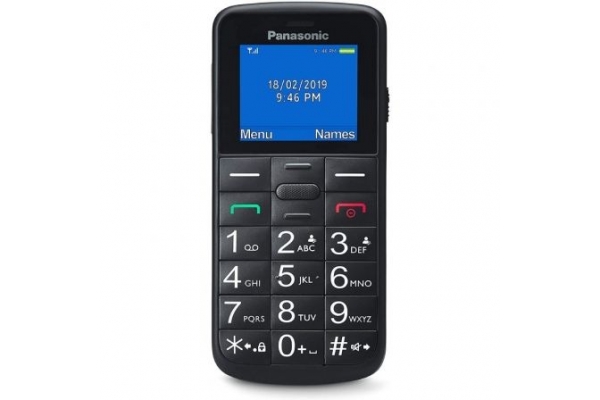 TELEFONO MOVIL PANASONIC KX-TU110EXB PARA PERSONAS MAYORES NEGRO