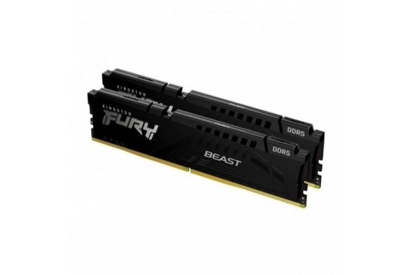 MEMORIA RAM 32GB KINGSTON FURY BEAST (16GB X 2 MODULOS) DDR5 5200MHZ