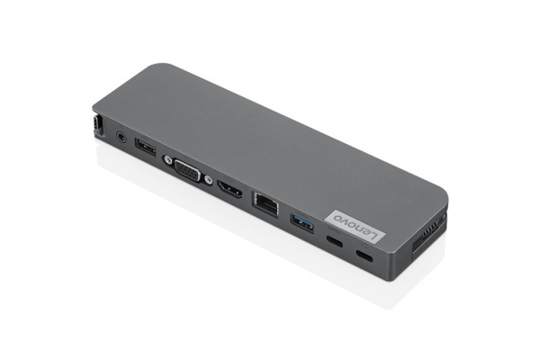 DOCKING LENOVO USB-C 65W (INCLUYE CARGADOR 65W)  HDMI VGA RJ45 USB-C USB-3.0 USB-2.0 (DOCKING UNIVERSAL COMPATIBLE CON TODAS LAS MARCAS)