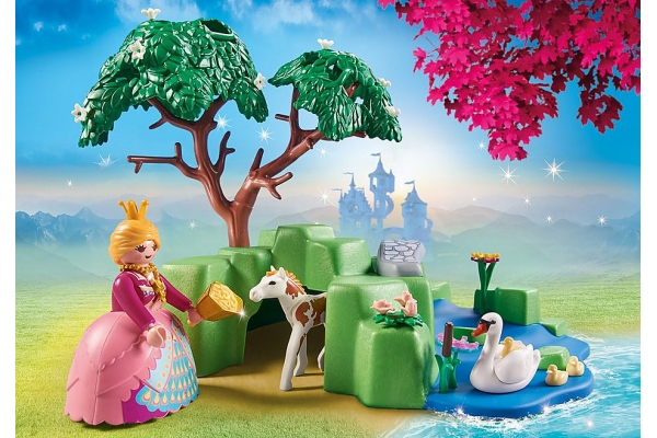 Playmobil picnic de princesas con potro