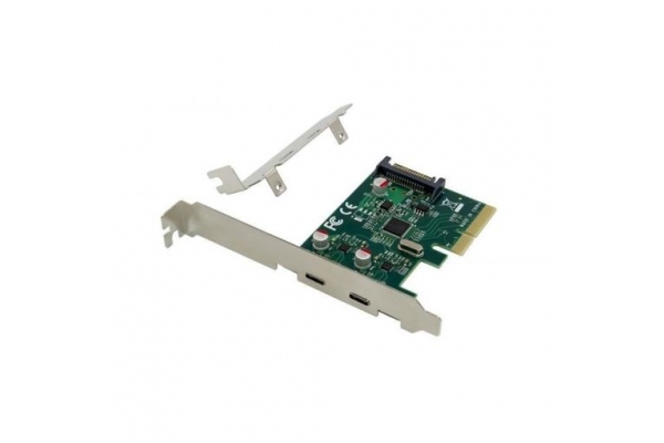 TARJETA PCI CONCEPTRONIC PCI EXPRESS X4 2 PUERTOS USB 3.2 GEN2 (2XUSB-C)