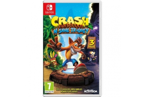 Juego para Consola Nintendo Crash Bandicoot N. Sane Trilogy